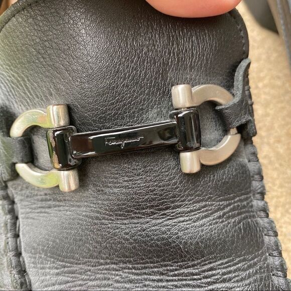 Salvatore Ferragamo Leather Bit Loafers - Picture 2 of 8